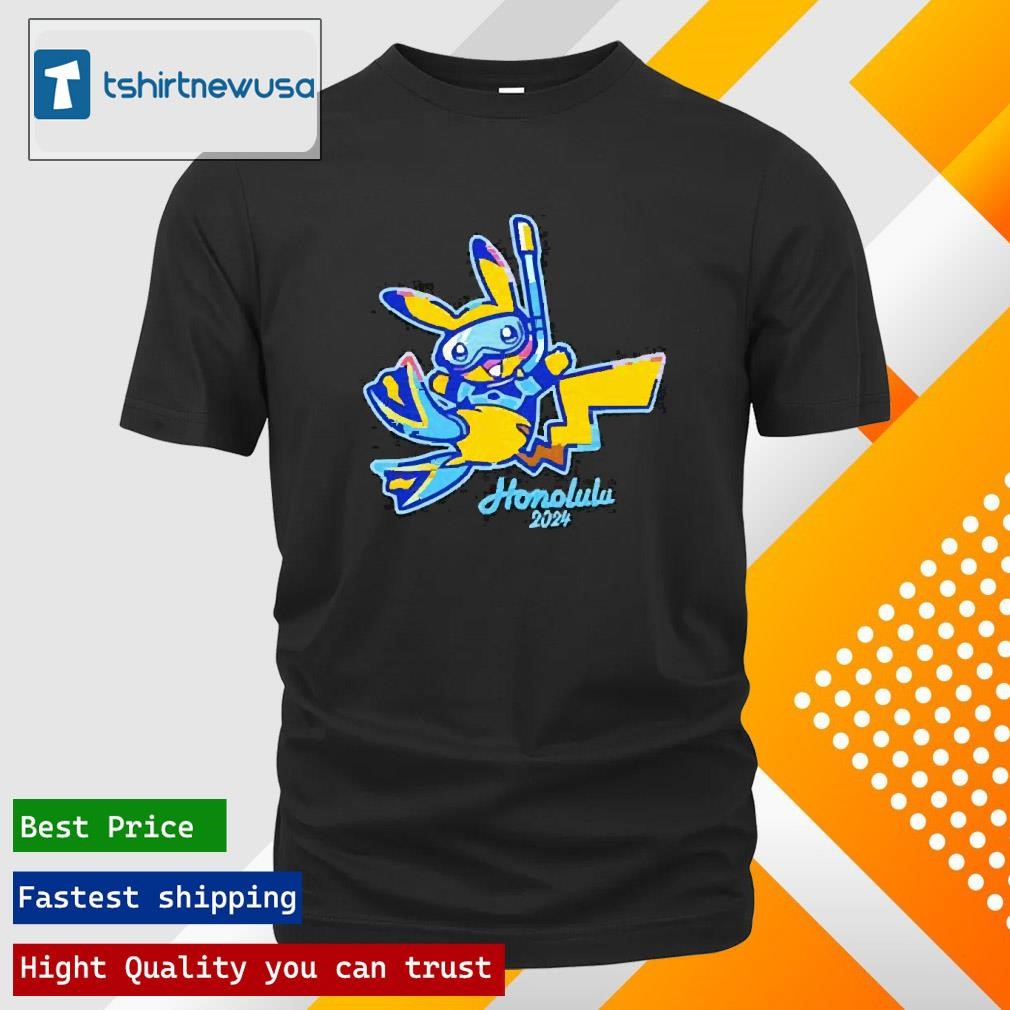 Official 2024 Pokemon Go Honolulu Hawaii Worlds T Shirt, hoodie 