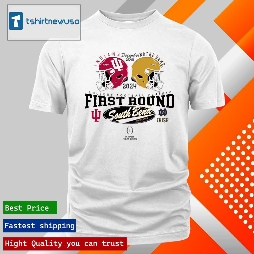 Funny Indiana Hoosiers Vs Notre Dame Fighting Irish First Round 