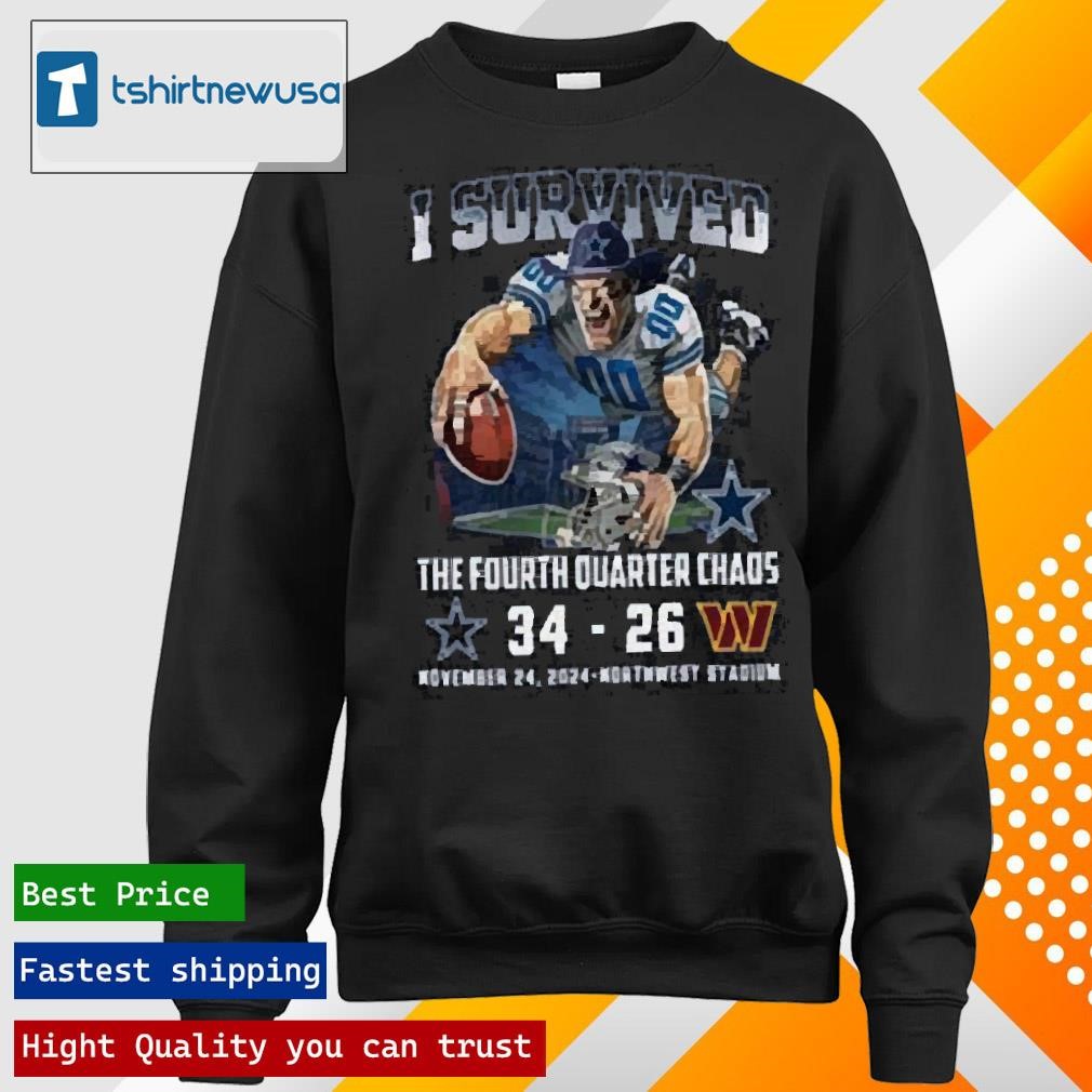 Original I Survived The Fourth Quarter Chaos 2024 T Shirts, hoodie and